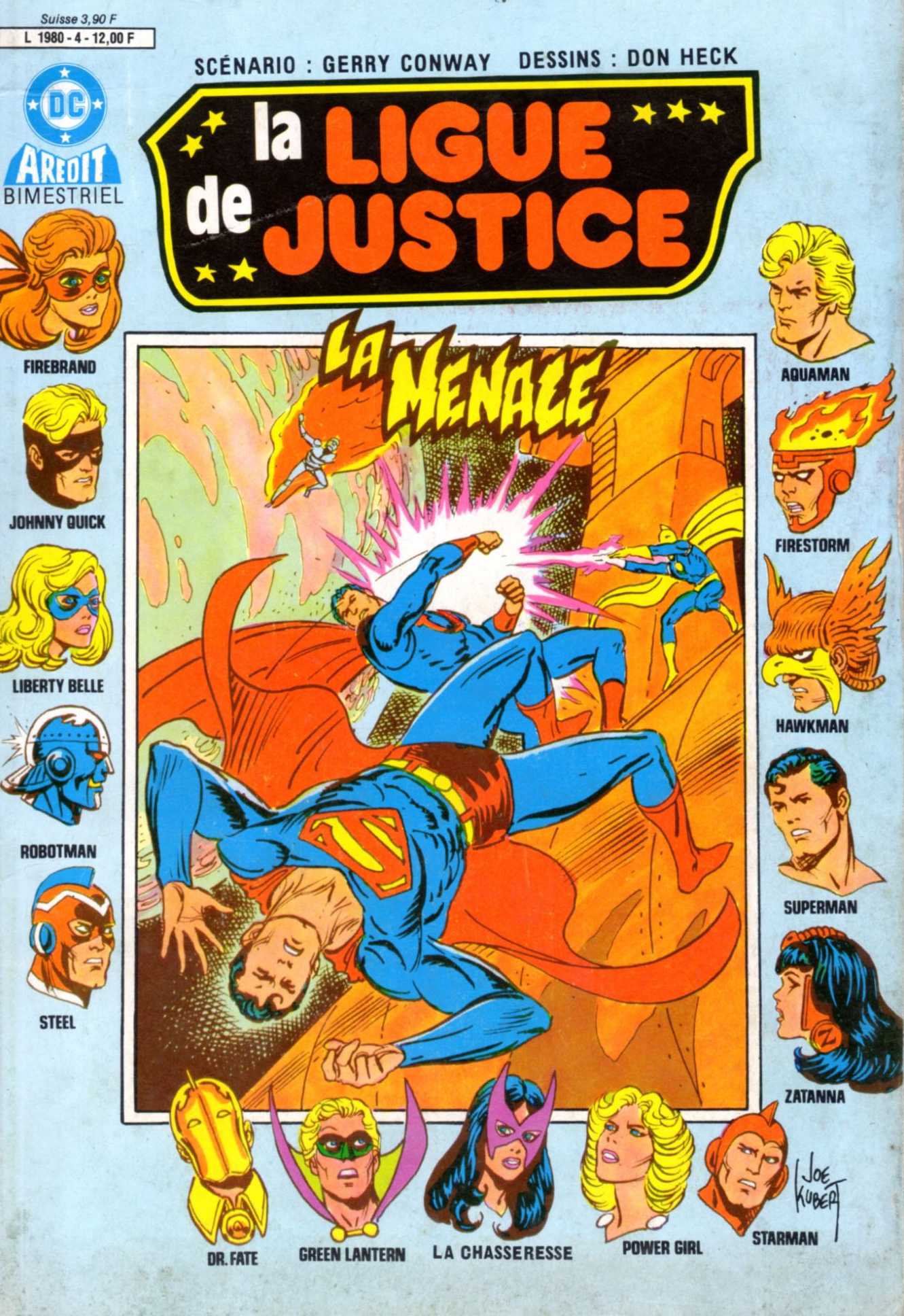 Scan de la Couverture La Ligue de Justice 2 n 4